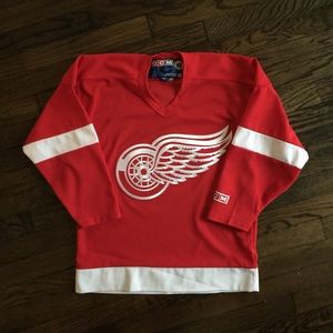 🏒CCM Youth L/XL NHL Detroit Redwings Jersey🏒